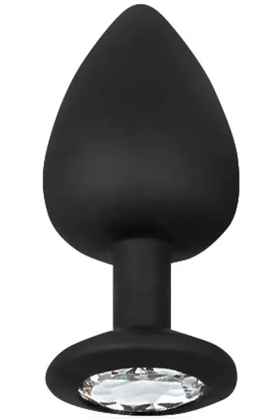 Afterdark Funkelnder Butt Plug aus Silikon M