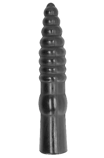 All Black Rainer Anal Dildo 33cm