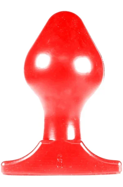 All Red Vinyl-Analplug 16 cm