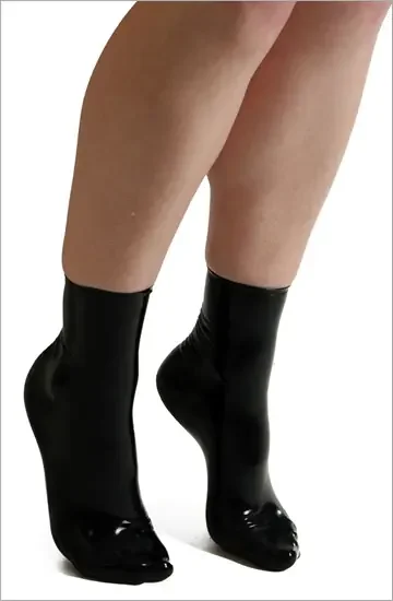 Anatomische Socken – kurz – getaucht und chloriert