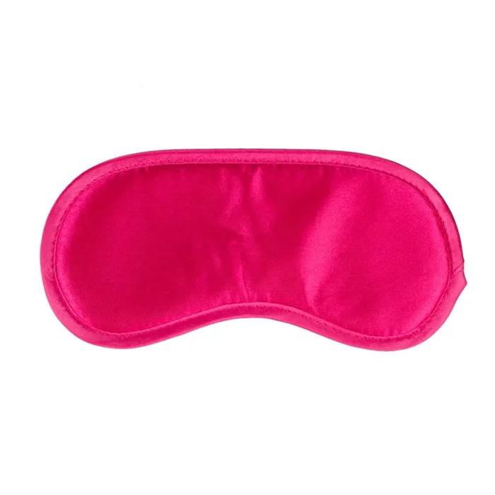 Augenmaske aus Satin, Rosa