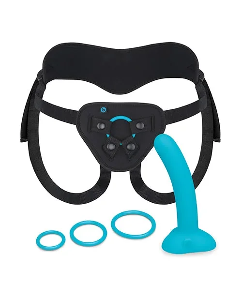 b-Vibe Every Body Strap-On Harness Set With 6″ Silicone Dildo Peg