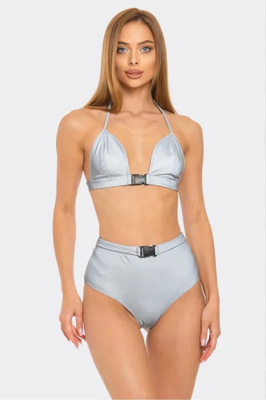 Bear Dance-Reflective Bikini Top And Bottom*