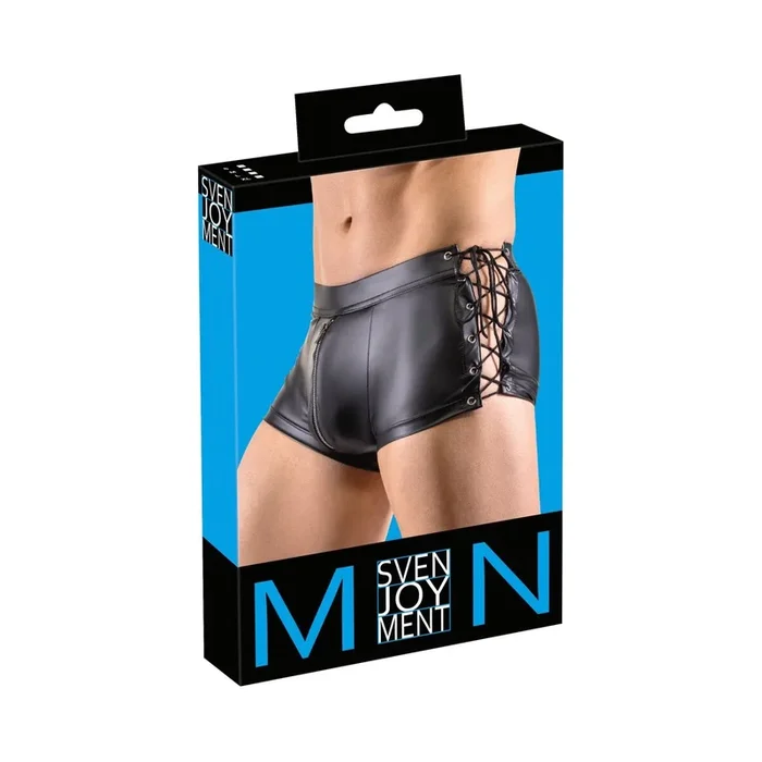 Betonende eng geschnittene Pants>Seiten-Schnürungen<Größe-M