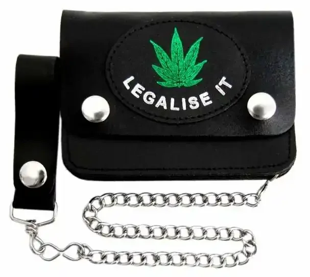 Biker Geldbörse – Legalise It