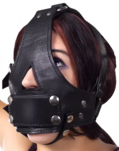 Bischof Kopf Harness mit entfernbarem Knebel