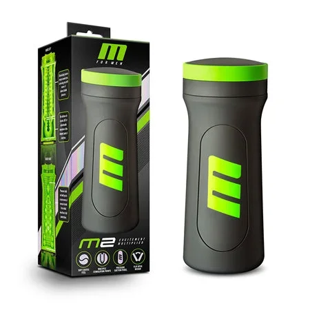 Blush M for Men M2 Superior Stroker – Black