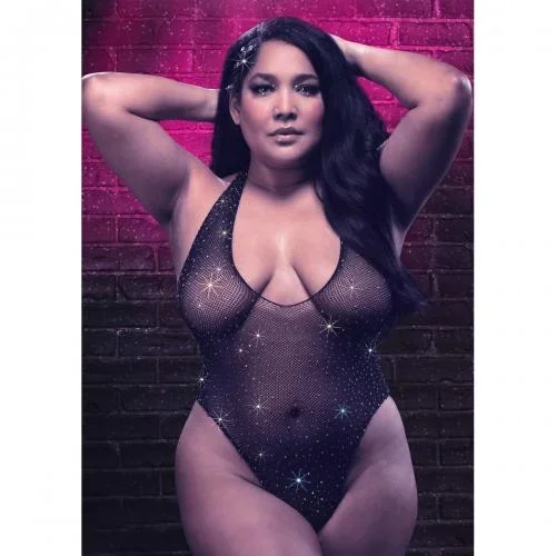 Body »Deep V Body Suit« mit Strass-Steinen
