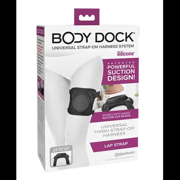 Body Dock Lap Strap Silicone Strap-On Thigh Harness