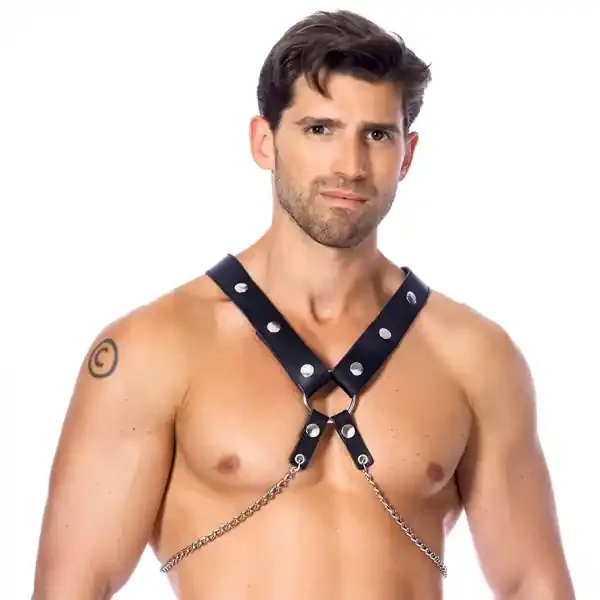 Bodyharness mit Metallketten