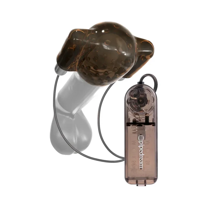 Classix Dual Vibrating Head Teaser – Blue/Clear