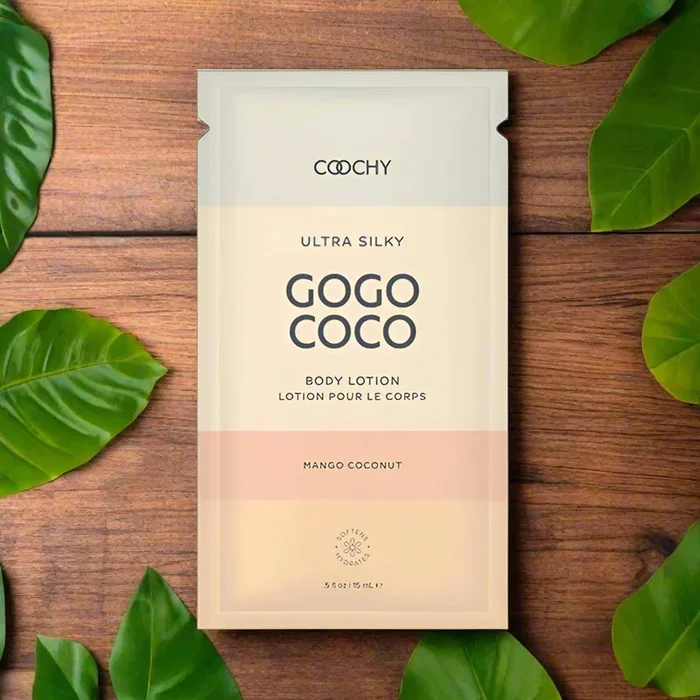 Coochy Ultra Silky Body Lotion – Mango Coconut – .34 oz Foil