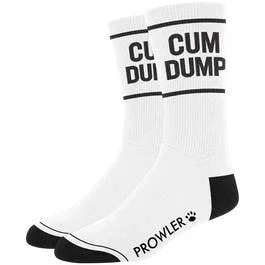 CUM DUMP Socken – One Size – white