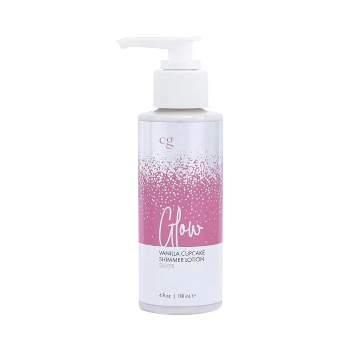 Glow Vanilla Cupcake Silver Shimmer Lotion