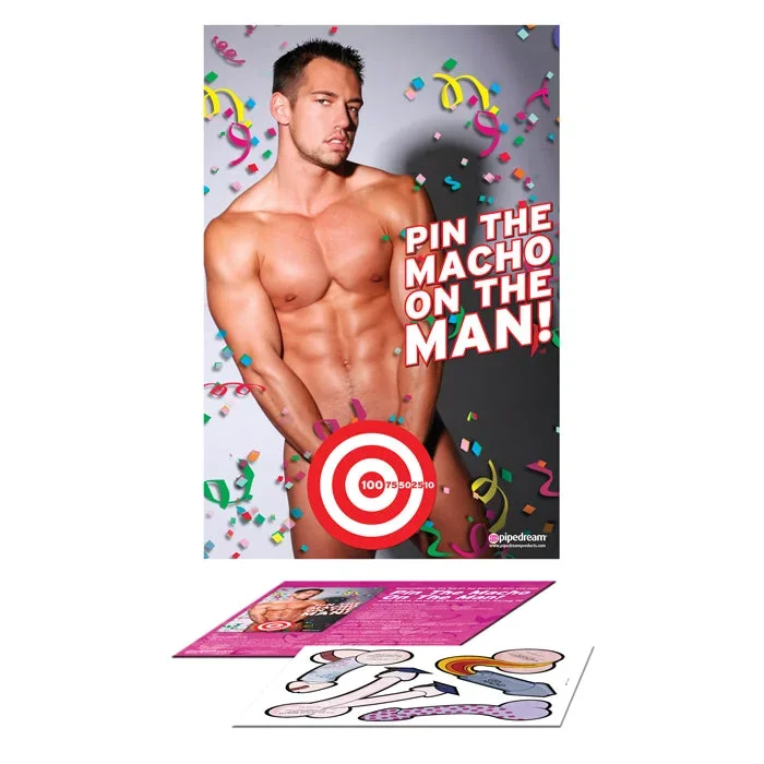 Jeu Pin the Macho on the Man