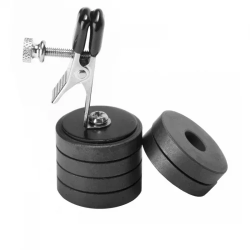 Justierbare Klemme mit 6 magnetischen Gewichten