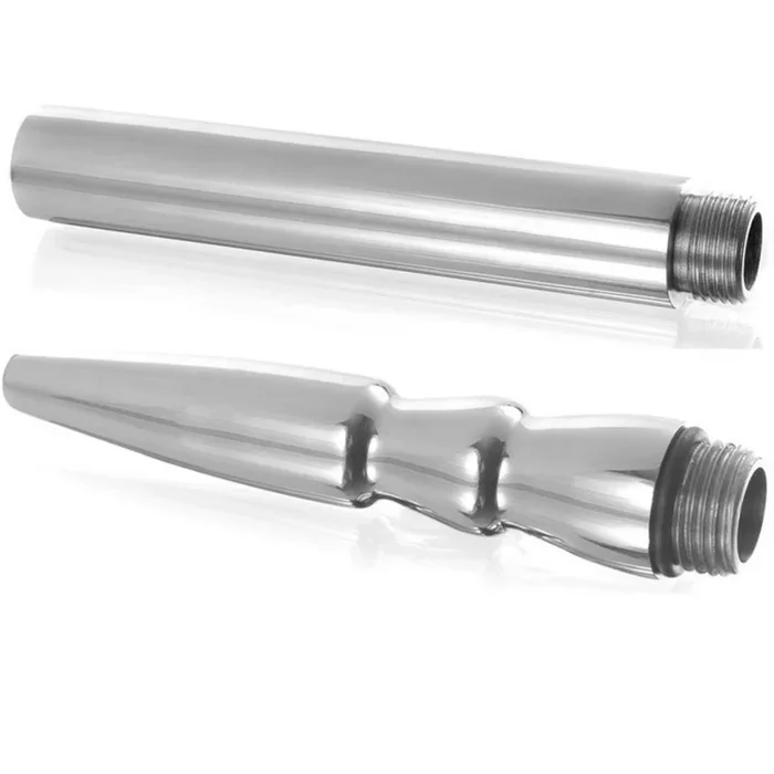Kit zur vaginalen/analen Reinigung Metall Hart, 5-tlg.