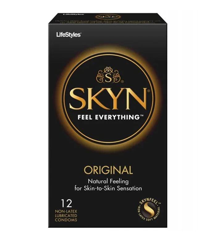 Latex-Free Polyisoprene Lifestyles Skyn 12 Pack