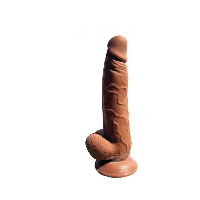 Latin Lover Guapo 9 Inches Dildo – Brown
