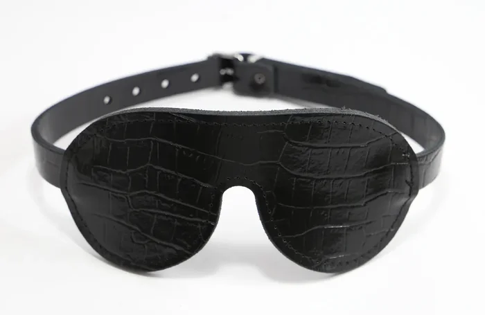 Leder Augenmaske