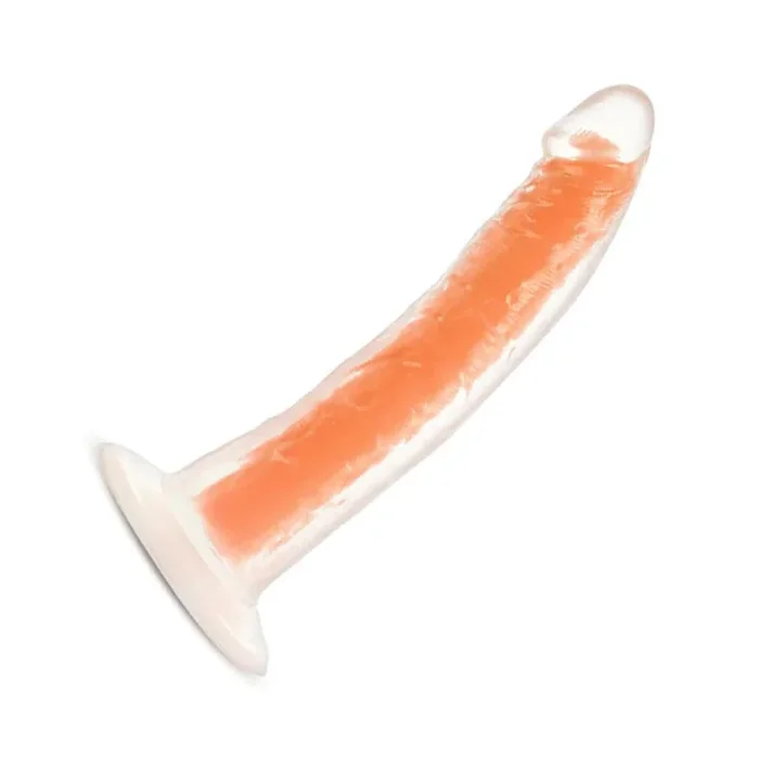 Neo Elite Glow in the Dark Realistic Silicone Dildo, 7.5″