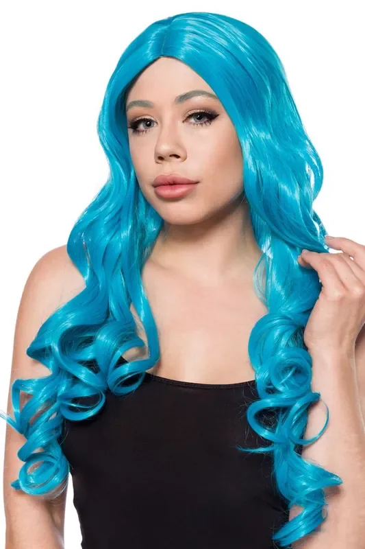 Perücke Blond mit Locken
