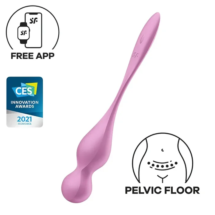 Satisfyer Love Birds 1 – Intelligente vibrierende Liebeskugel (Rosa)