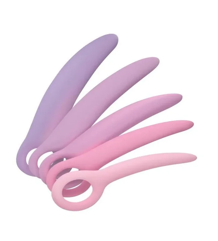 Skins Care Curved Silicone Vaginal Dilators (5pc Set)