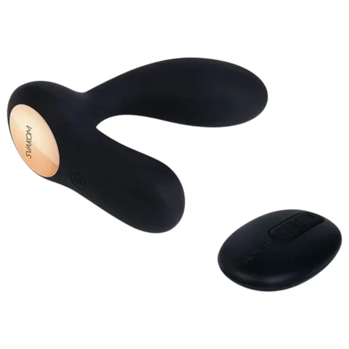 Svakom Vick – Wasserdichter Prostata- und G-Punkt-Vibrator (schwarz)