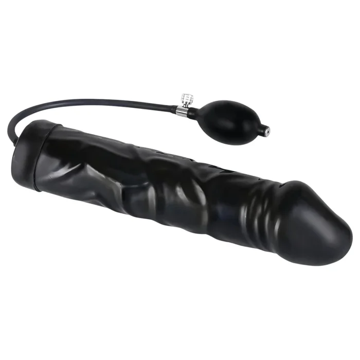 You2Toys – Aufblasbarer Latex-Analdehner – Groß (Schwarz)